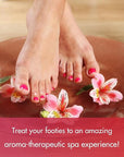 SPA REDI Foot Cream - Sensual Rose Sloughing Lotion - Exfoliate & Smooth Dry Cracked Feet - 16 Oz