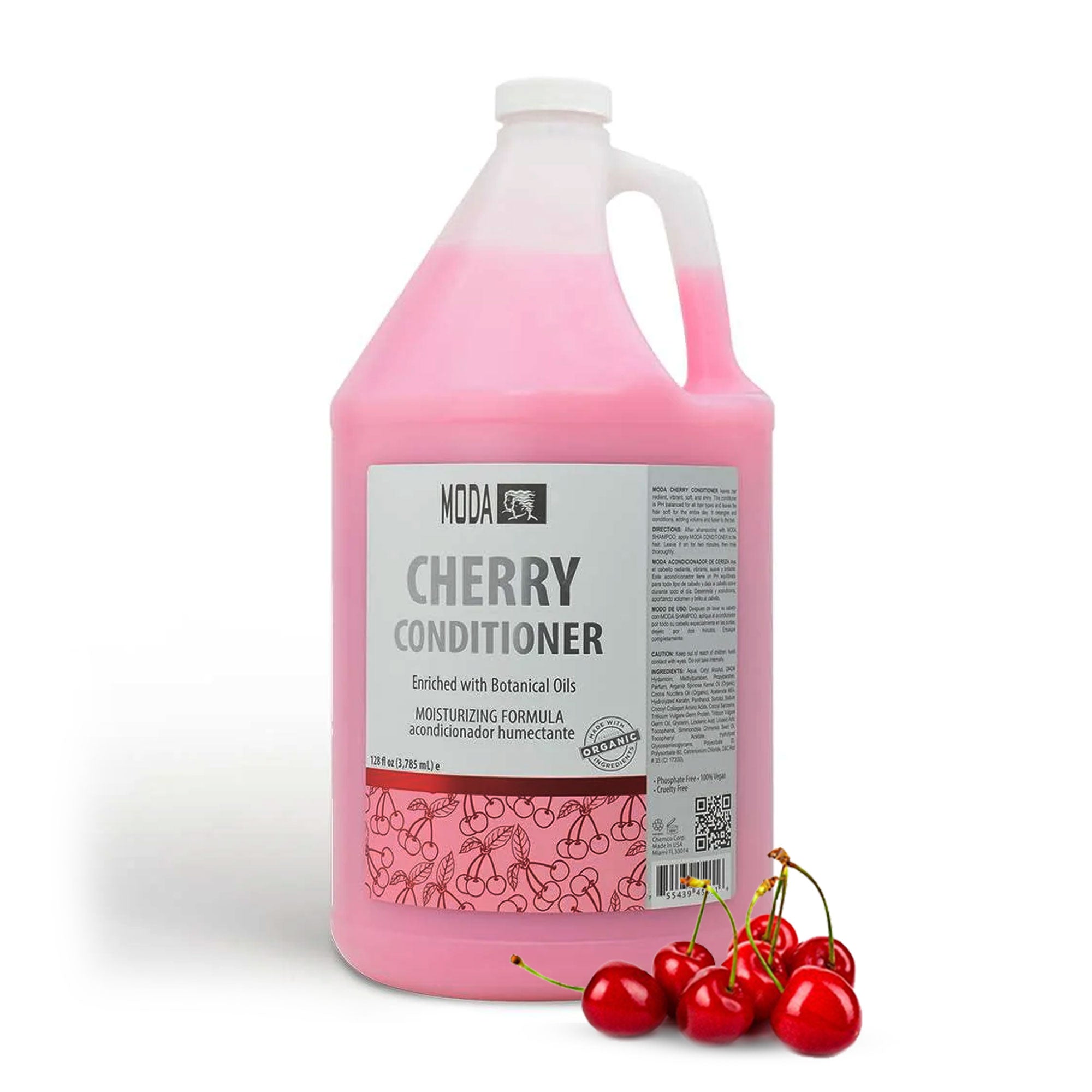 MODA Moisturizing Conditioner for All Hair Types – Professional Treatment – Balsam and Protein Formula – Strengthens, Hydrates, Adds Volume, Restores Shine and Protects Color - Beauty Market Online