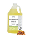 MODA - Moisturizing Shampoo for All Hair Types, Balsam and Protein, Professional - Deep Cleansing and Conditioning - Strengthens, Restores, and Adds Shine