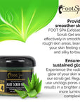 Foot Spa Exfoliating Scrub Gel – Bulk Refill Gallon for Manicure, Pedicure & Body – Infused with Aloe Vera & Salicylic Acid – Professional Exfoliator for Smooth, Polished & Hydrated Skin - Beauty Market Online