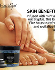 FOOT SPA Bath Fizz - Mint & Eucalyptus - Relaxing Aromatherapy for Refreshing Foot Soaks - Beauty Market Online