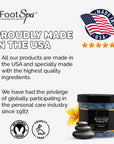 FOOT SPA Bath Fizz - Mint & Eucalyptus - Relaxing Aromatherapy for Refreshing Foot Soaks - Beauty Market Online