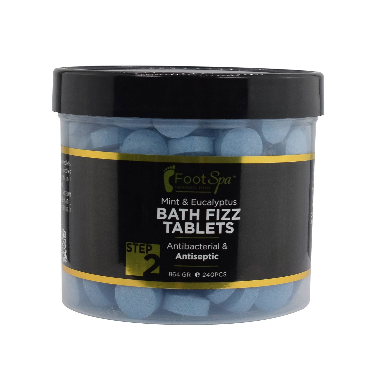 FOOT SPA Bath Fizz - Mint & Eucalyptus - Relaxing Aromatherapy for Refreshing Foot Soaks - Beauty Market Online