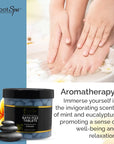 FOOT SPA Bath Fizz - Mint & Eucalyptus - Relaxing Aromatherapy for Refreshing Foot Soaks - Beauty Market Online