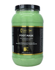 Foot Spa Cream Mask – 128oz Bulk Refill Gallon with Peppermint & Eucalyptus Oil – Hydrating Pedicure & Massage Treatment for Tired Feet & Body – Infused with Hyaluronic Acid, Amino Acids & Panthenol - Beauty Market Online