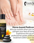 Foot Spa Healing Therapy Massage Lotion – Bulk Refill Gallon – Professional Pedicure & Body Moisturizer with Peppermint & Eucalyptus – Infused with Natural Oils & Vitamins for Deep Hydration - Beauty Market Online