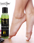 Foot Spa Massage Oil – Professional Massage Therapy with Tea Tree, Peppermint & Eucalyptus – Deeply Hydrating for Full Body, Manicure & Pedicure – Soothes Sore Muscles & Repairs Dry Skin - Beauty Market Online