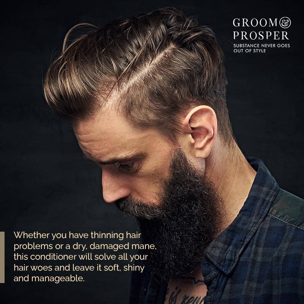 Groom & Prosper - Comfort Post-Shave Cooling Moisturizer with Hyaluronic Acid & Salicylic Acid - 1.7 Oz