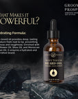 Groom & Prosper - Soft Touch Beard Oil with Moroccan Argan Oil, Jojoba Seed Oil & Vitamin E