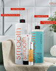 Keragen Brazilian Keratin Smoothing Treatment Blowout Straightening System – Formaldehyde-Free, Organic Keratin Kit for Dry and Damaged Hair, Smooth & Frizz-Free Results