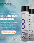 KERAGEN Sulfate-Free Color Enhance Purple Conditioner – Neutralizes Yellow Tones for Blonde & Silver Hair, with Keratin, Panthenol, Vitamins, Collagen & Jojoba Oil - Beauty Market Online