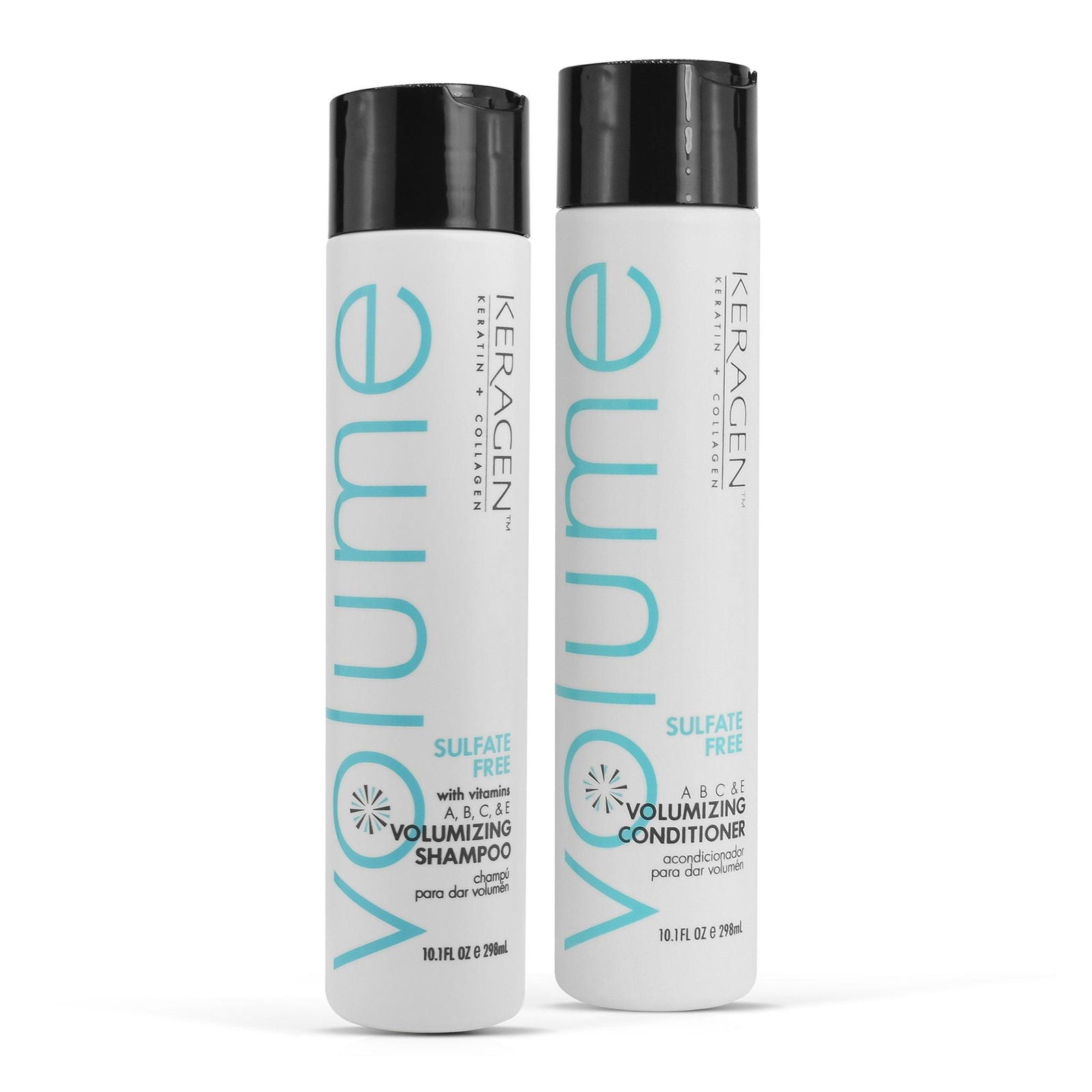 Keragen Volumizing Shampoo and Conditioner