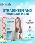 KERAGEN Brazilian Keratin Smoothing Treatment formaldehyde-free