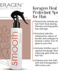 KERAGEN Heat Protectant Spray – Protects Hair from Heat Damage – For All Hair Types – Keratin & Collagen Infused – Adds Shine & Controls Frizz - Beauty Market Online