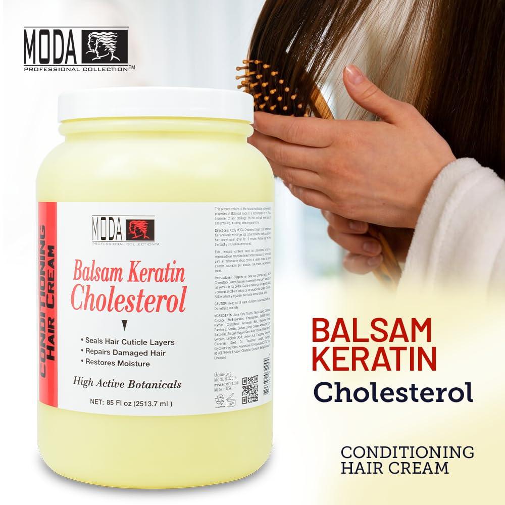 MODA - Balsam Keratin Cholesterol - Strengthens and Revitalizes Hair