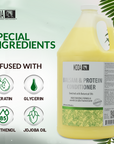 MODA Moisturizing Conditioner for All Hair Types – Professional Treatment – Balsam and Protein Formula – Strengthens, Hydrates, Adds Volume, Restores Shine and Protects Color - Beauty Market Online