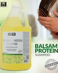 MODA - Moisturizing Shampoo for All Hair Types, Balsam and Protein, Professional - Deep Cleansing and Conditioning - Strengthens, Restores, and Adds Shine - Beauty Market Online
