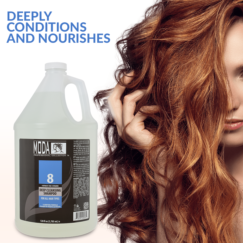 MODA Hair Conditioner – Bulk Refill – Moisturizing Conditioner with 4 Extracts & 4 Vitamins – Deep Hydration for Dry, Brittle Hair – Ultimate Nourishment & Softness - Beauty Market Online