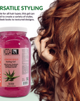 MODA Regular Hold Styling Gel – Nourishes & Repairs with Glycerin, Keratin, Panthenol, Collagen & Vitamin E – Long-Lasting Flexible Hold for All Hair Types - Beauty Market Online