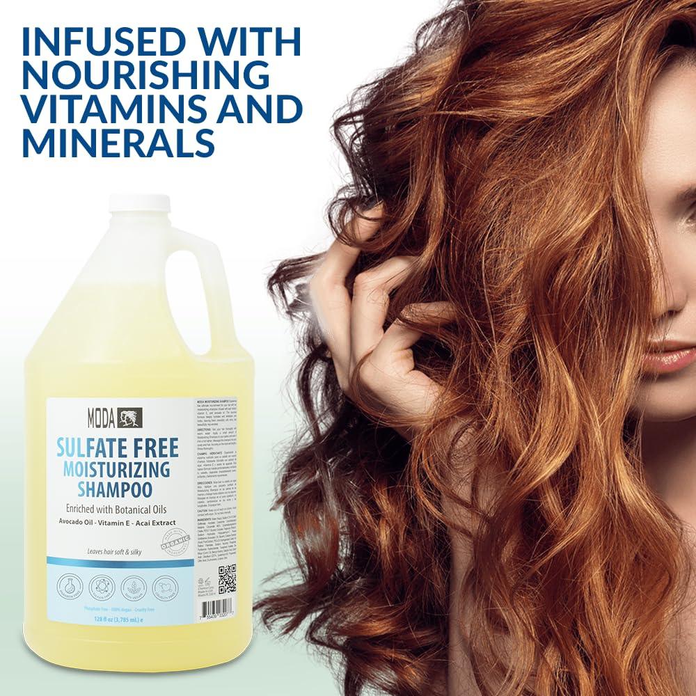 MODA Sulfate-Free Moisturizing Shampoo