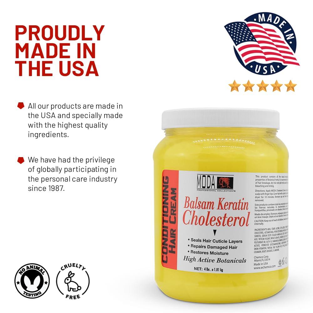 MODA Cholesterol Deep Conditioning Hair Cream 64 oz