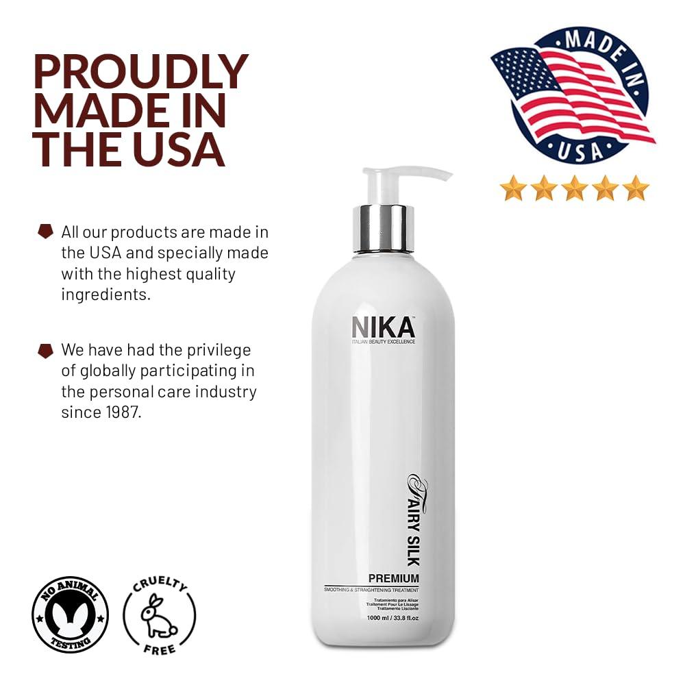 NIKA Keratin Smoothing Treatment 33.8 oz formaldehyde-free