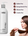 NIKA Keratin Smoothing Treatment 33.8 oz formaldehyde-free