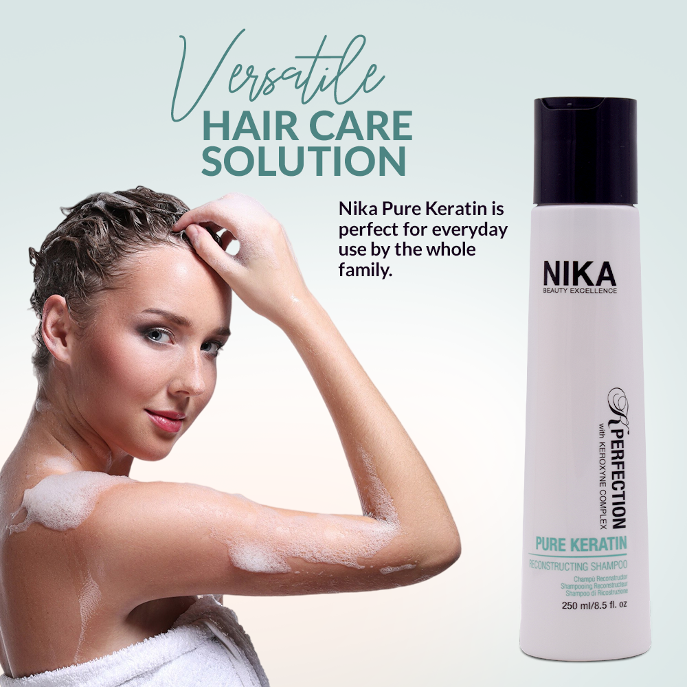 NIKA Fairy Silk Reconstructing Shampoo 8.5 fl oz