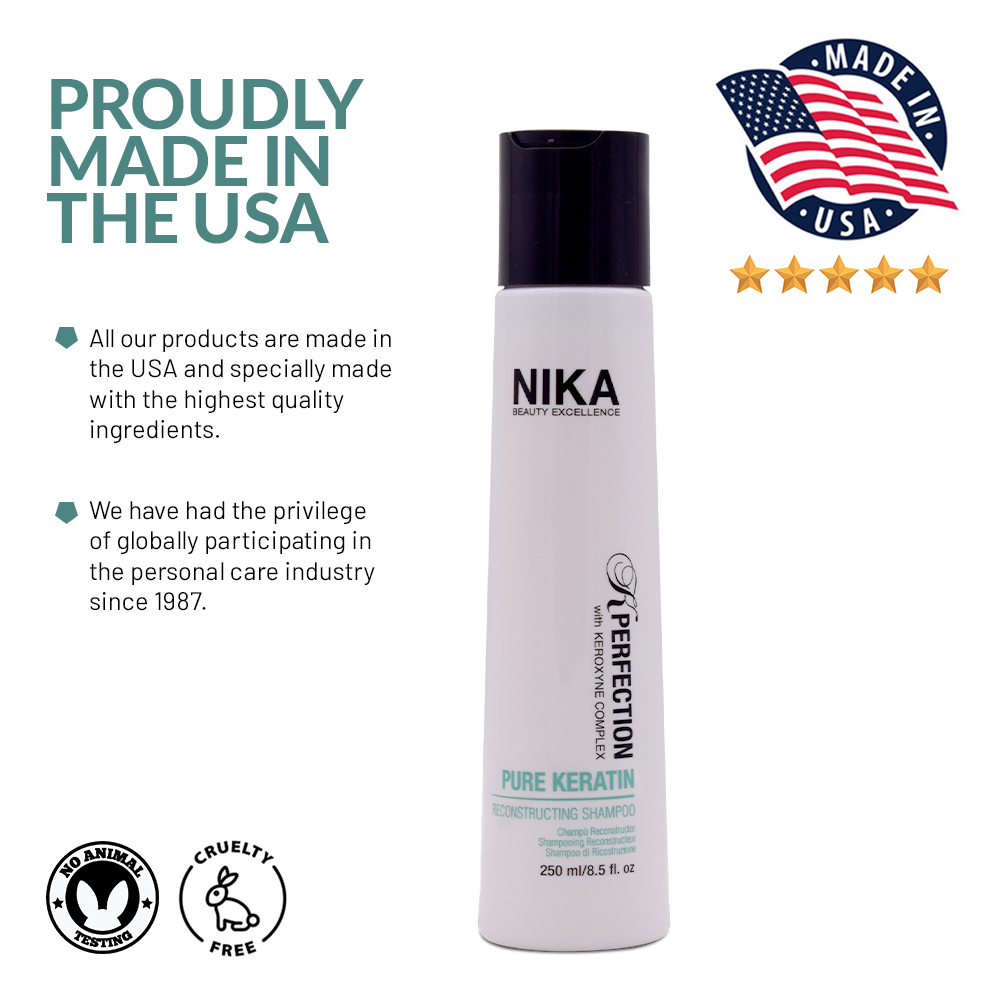 NIKA Fairy Silk Reconstructing Shampoo 8.5 fl oz