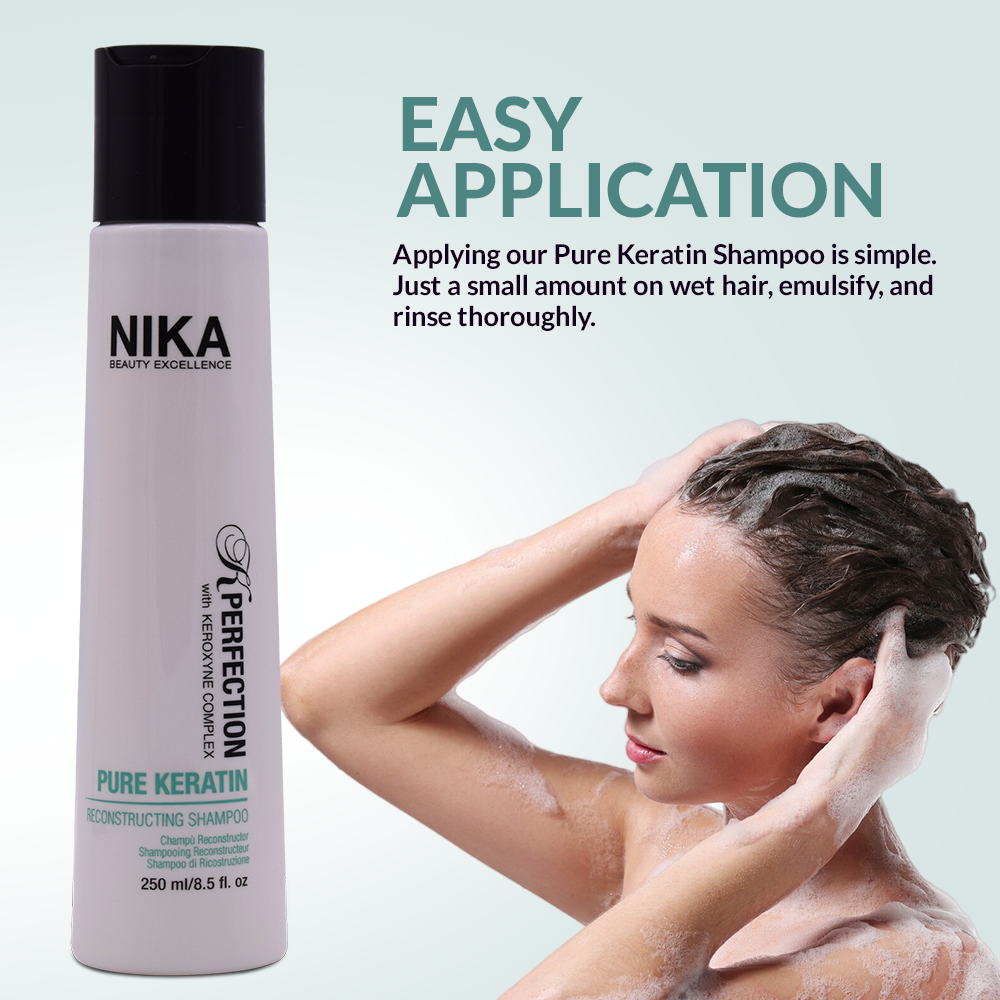 NIKA Fairy Silk Reconstructing Shampoo 8.5 fl oz