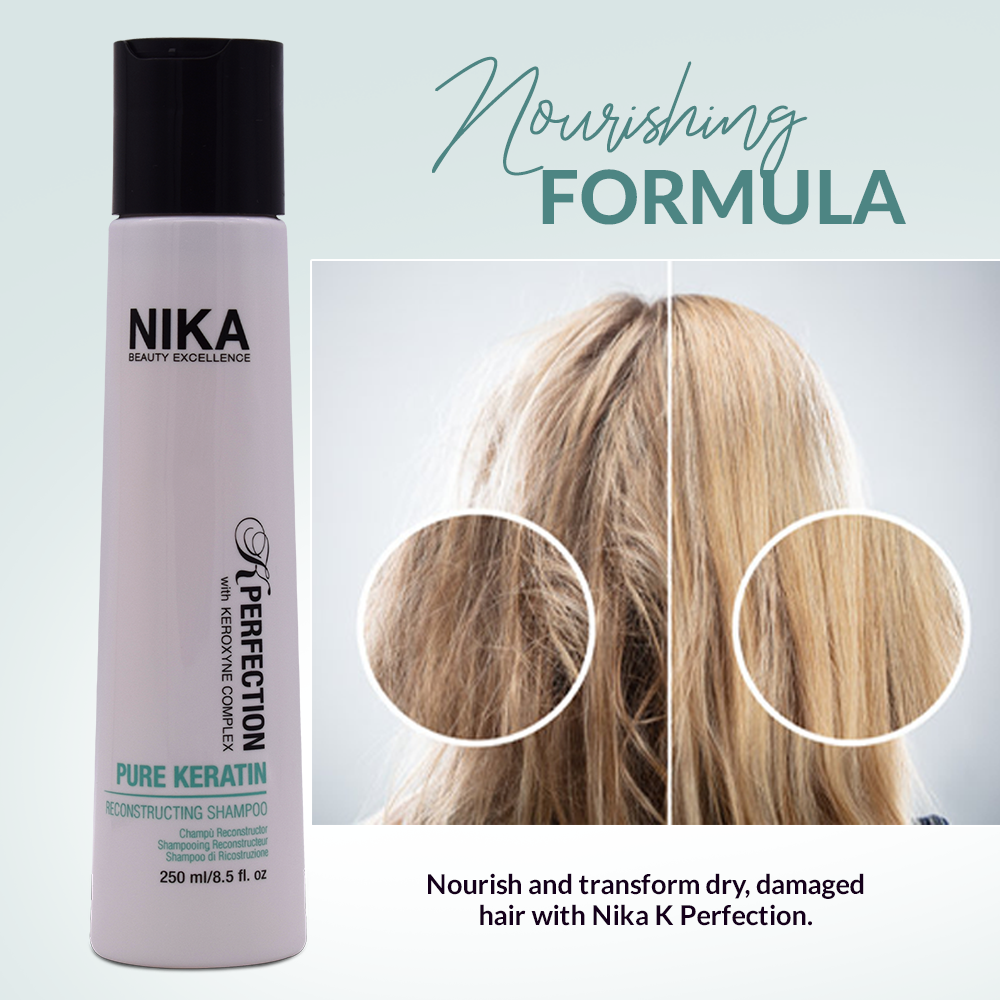 NIKA Fairy Silk Reconstructing Shampoo 8.5 fl oz