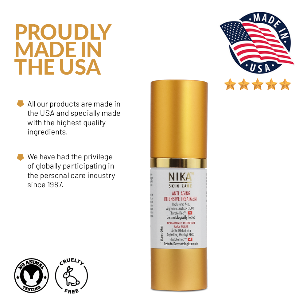 NIKA Anti-Aging Intensive Treatment Face Moisturizer with Collagen