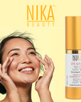 NIKA Eye Serum with Vitamin C, Vitamin E, Hyaluronic Acid