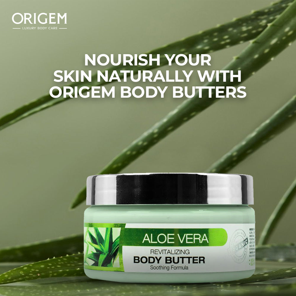 ORIGEM Aloe Vera Body Butter with Argan Oil