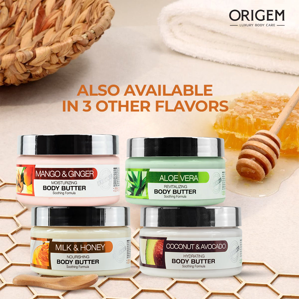 ORIGEM Milk & Honey Body Butter