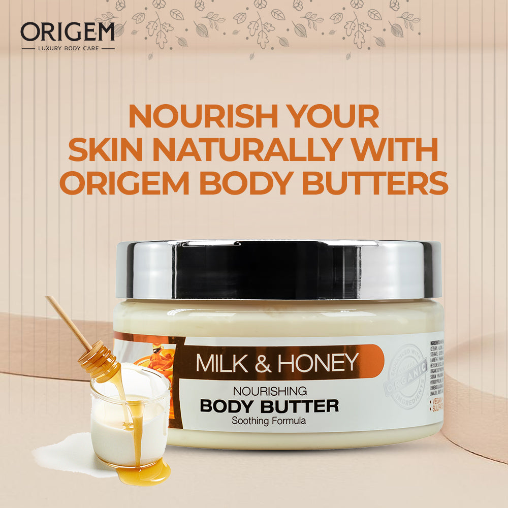 ORIGEM Milk & Honey Body Butter