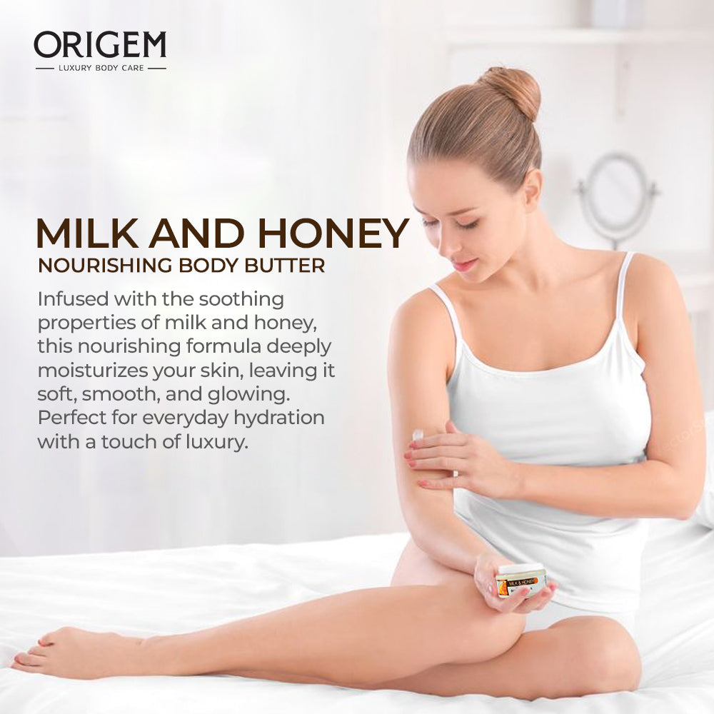 ORIGEM Milk & Honey Body Butter