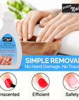 PRO NAIL 100% Pure Acetone Nail Polish Remover - Professional Strength for Acrylic Nails - Beauty Market Online