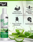 PRO NAIL Cuticle Remover Gel with Aloe Vera - Softens & Moisturizes for Fast Cuticle Removal - Beauty Market Online