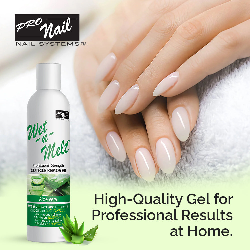 PRO NAIL Cuticle Remover Gel with Aloe Vera - Softens & Moisturizes for Fast Cuticle Removal - Beauty Market Online