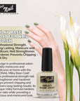 PRO NAIL Milky Base Coat - Professional Strength Nail Polish Hardener - Prevents Chipping - Fast Dry - Beauty Market Online