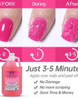 PRO NAIL - Non-Acetone Nail Polish Remover - Professional Strength, Gentle on Nails, Maximum Effectiveness - Beauty Market Online