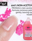 PRO NAIL - Non-Acetone Nail Polish Remover - Professional Strength, Gentle on Nails, Maximum Effectiveness - Beauty Market Online