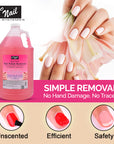 PRO NAIL - Non-Acetone Nail Polish Remover - Professional Strength, Gentle on Nails, Maximum Effectiveness - Beauty Market Online