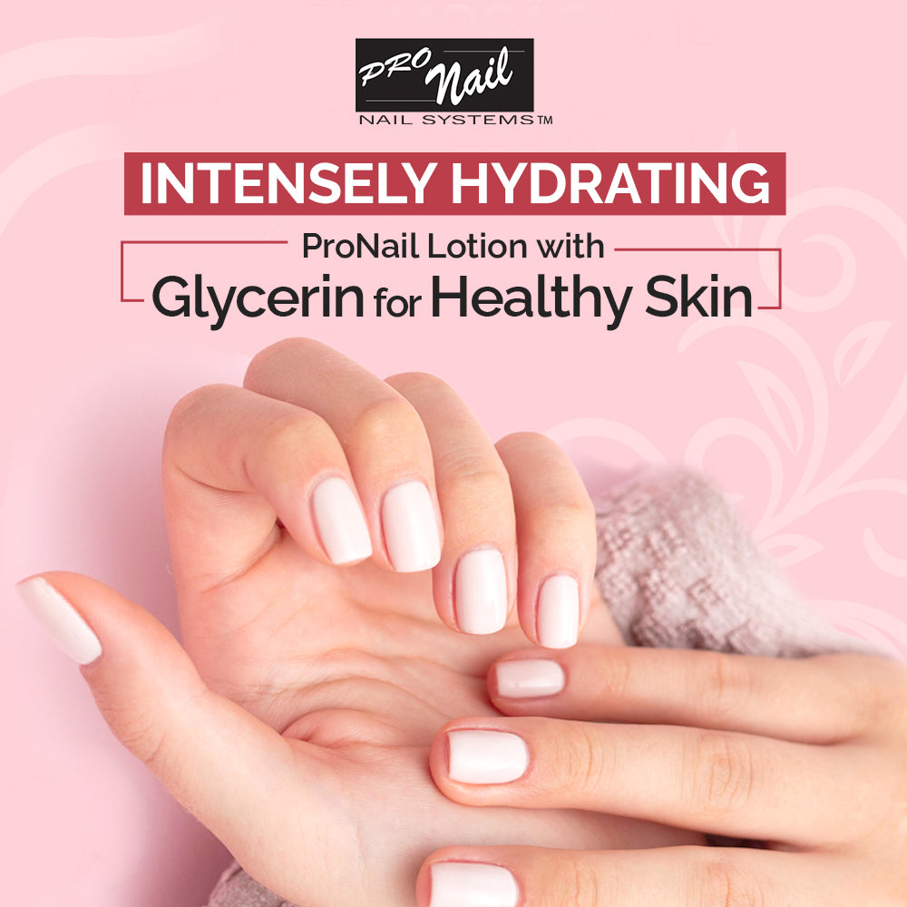 PRO NAIL Glycerin and Rosewater Lotion - Soothing Manicure Treatment
