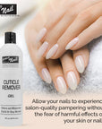 PRO NAIL Cuticle Remover Gel 16 oz for softening and moisturizing