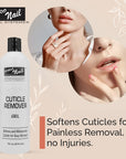 PRO NAIL Cuticle Remover Gel 16 oz for softening and moisturizing