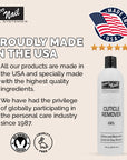 PRO NAIL Cuticle Remover Gel 16 oz for softening and moisturizing