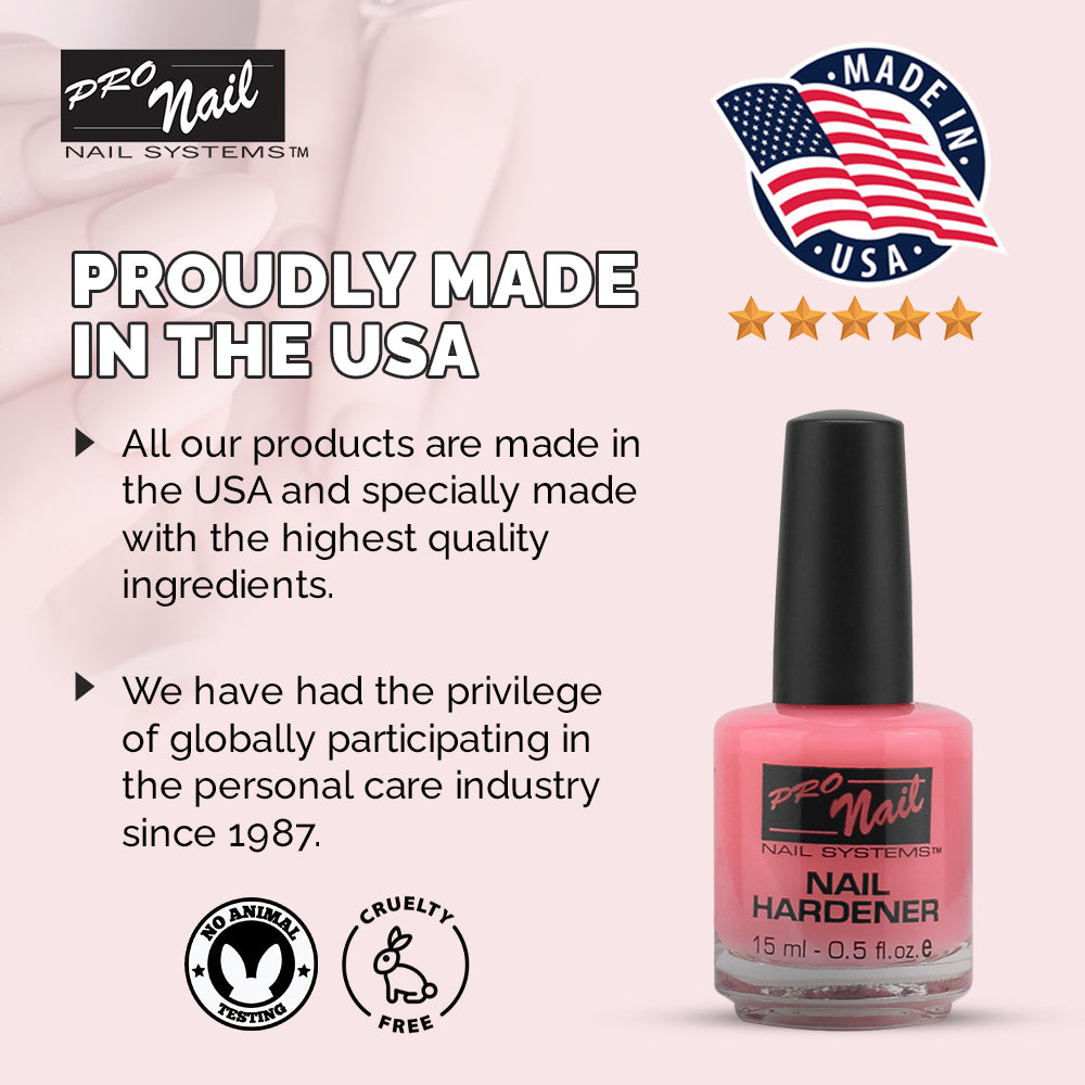 PRO NAIL Nail Hardener - Strengthens & Protects Nails