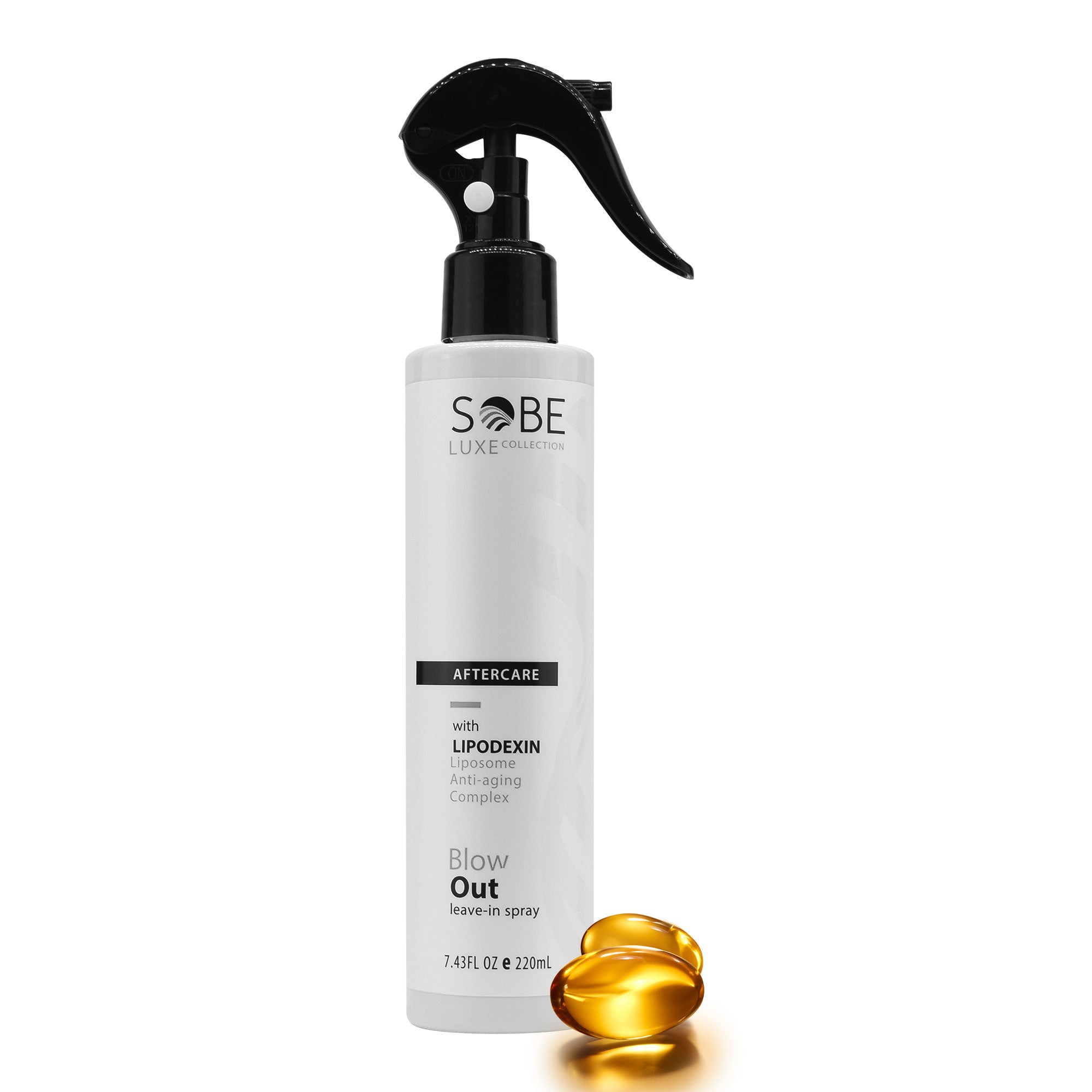 SOBE LUXE Heat Protectant Spray for blow dry and styling